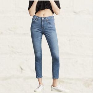 AGOLDE Amour Vert Sophie Crop Jeans Size 25